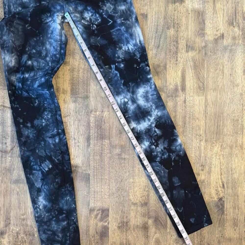 MOTHER Jeans Super Swooner Winding Path Shibori Tie-Dye High-Rise Denim Size 26 - Picture 5 of 11